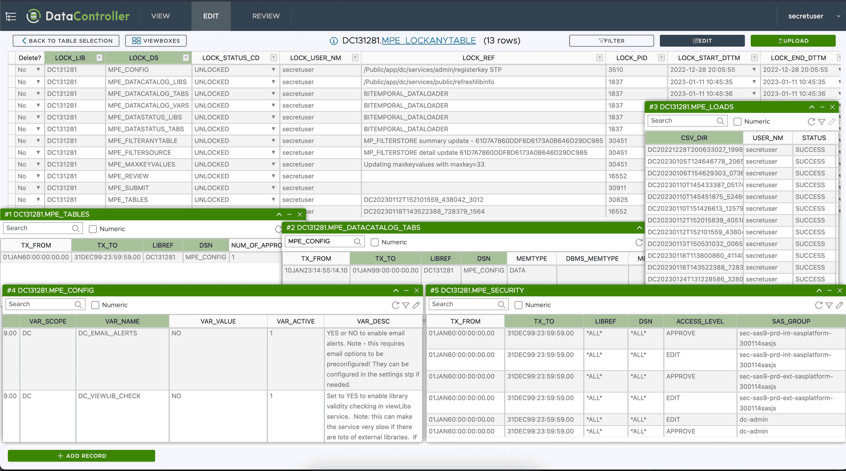 v5.3 Release: ViewBoxes | Data Controller | Flexible and Secure SAS ...