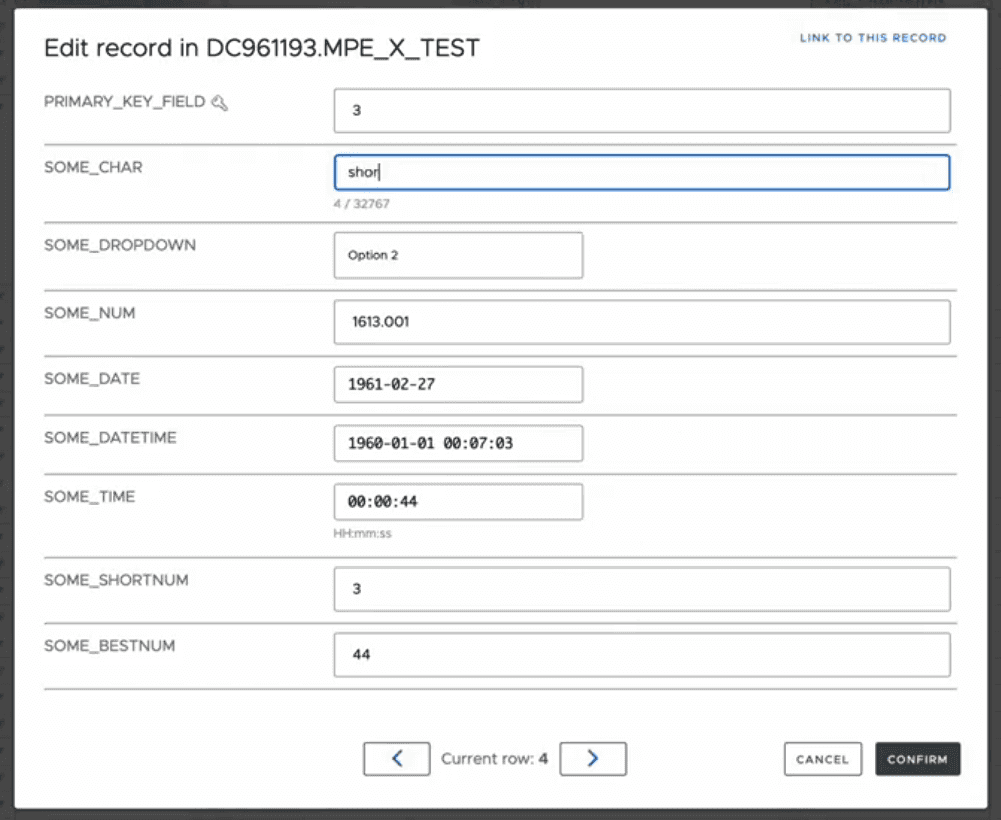 FSEDIT-Style Paging in the Edit Record Form