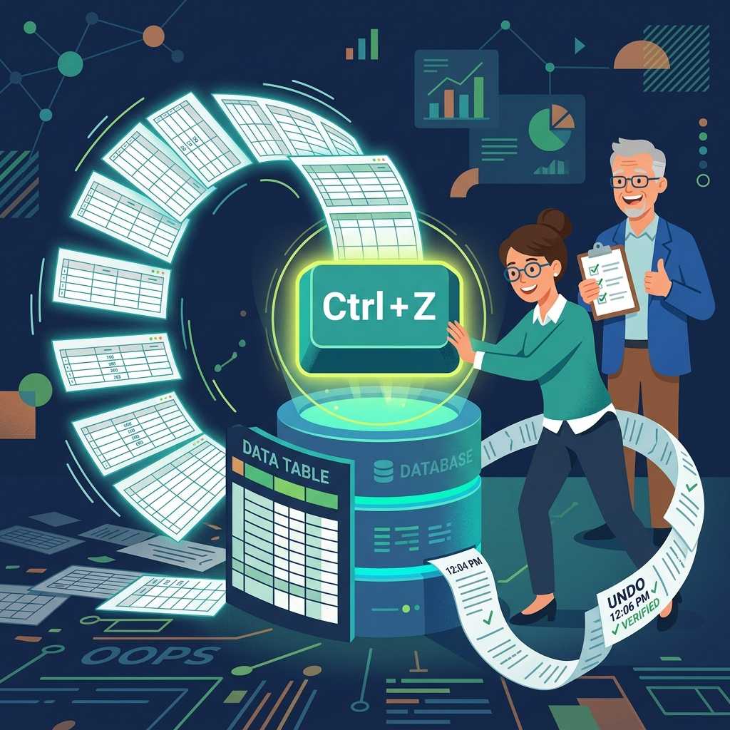 Oops! Now You Can Roll Back Data Changes
