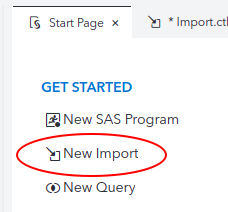 Import Excel to SAS Studio